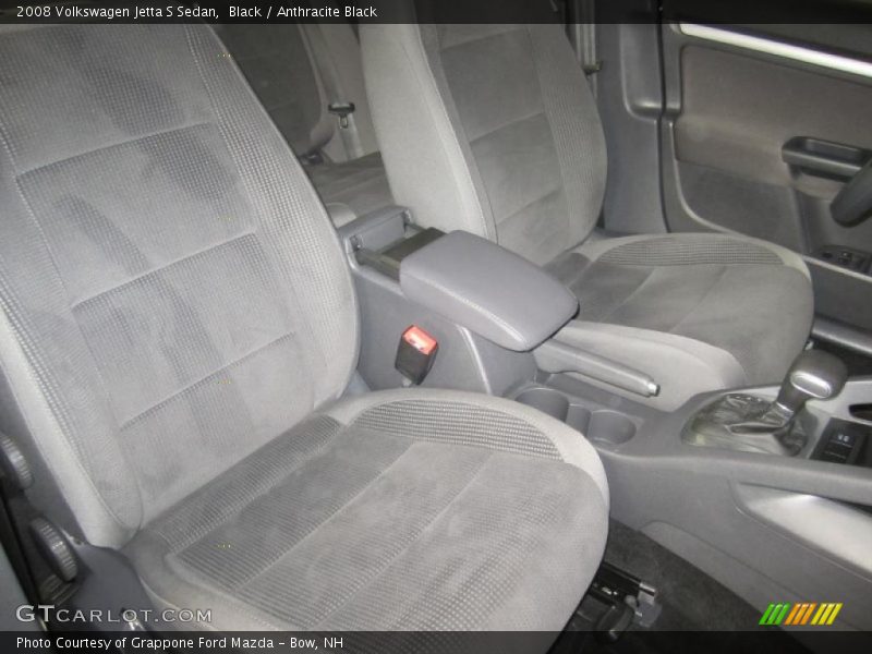 Black / Anthracite Black 2008 Volkswagen Jetta S Sedan