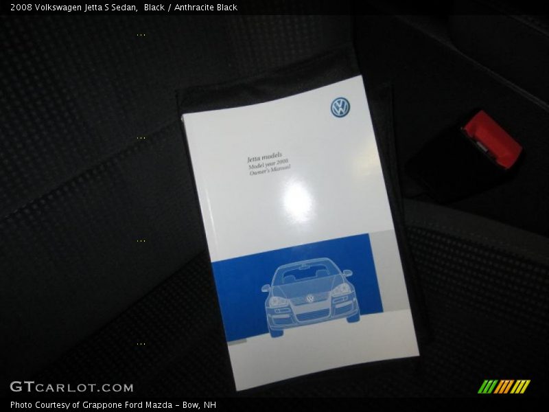 Black / Anthracite Black 2008 Volkswagen Jetta S Sedan