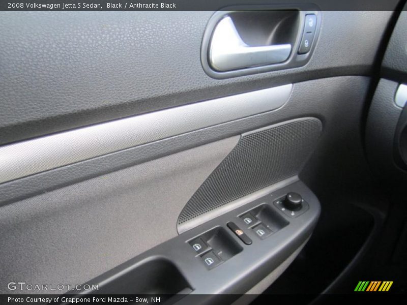 Black / Anthracite Black 2008 Volkswagen Jetta S Sedan
