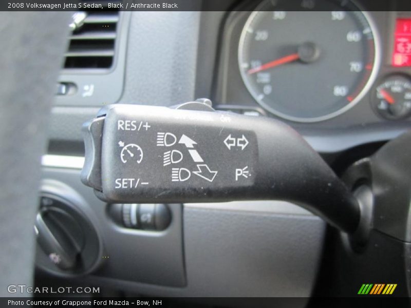 Black / Anthracite Black 2008 Volkswagen Jetta S Sedan