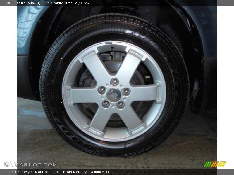 Blue Granite Metallic / Grey 2005 Saturn Relay 3