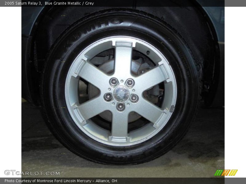 Blue Granite Metallic / Grey 2005 Saturn Relay 3