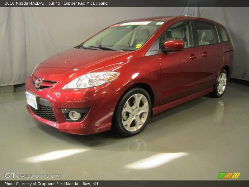 Copper Red Mica / Sand 2010 Mazda MAZDA5 Touring