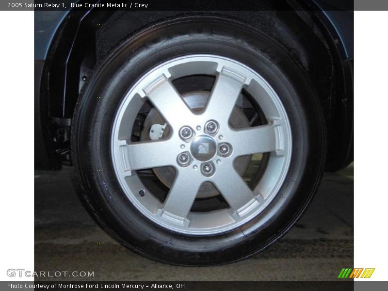 Blue Granite Metallic / Grey 2005 Saturn Relay 3