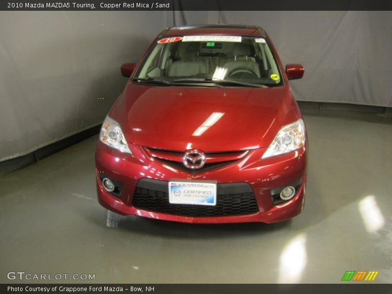 Copper Red Mica / Sand 2010 Mazda MAZDA5 Touring