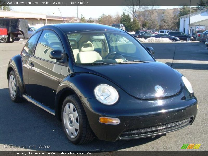 Black / Beige 1998 Volkswagen New Beetle 2.0 Coupe