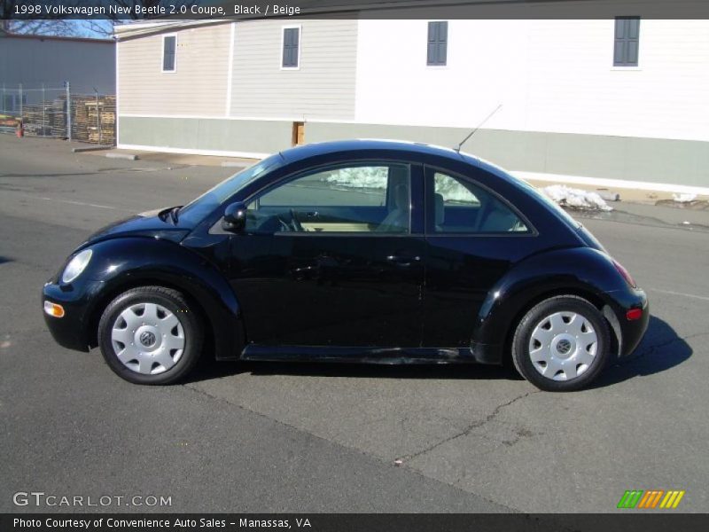 Black / Beige 1998 Volkswagen New Beetle 2.0 Coupe