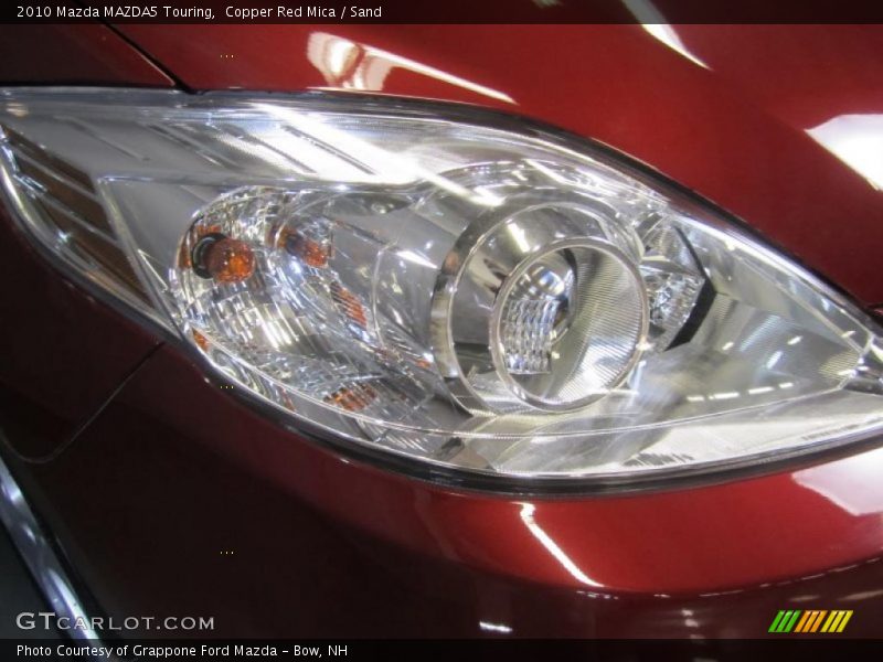 Copper Red Mica / Sand 2010 Mazda MAZDA5 Touring