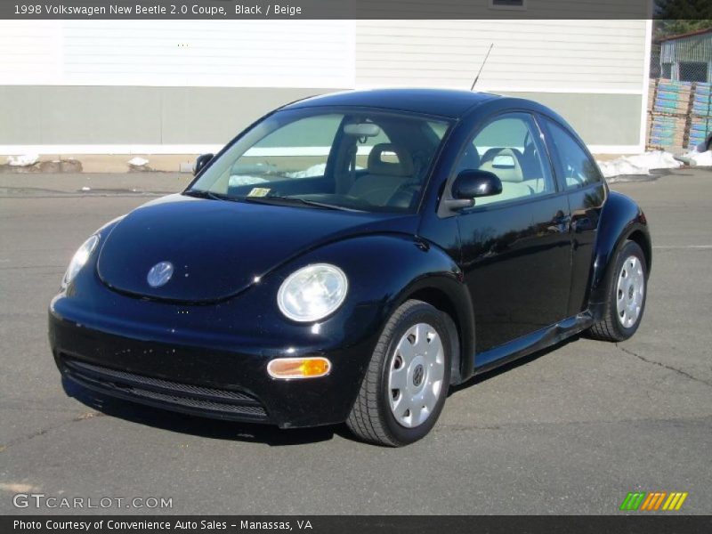 Black / Beige 1998 Volkswagen New Beetle 2.0 Coupe