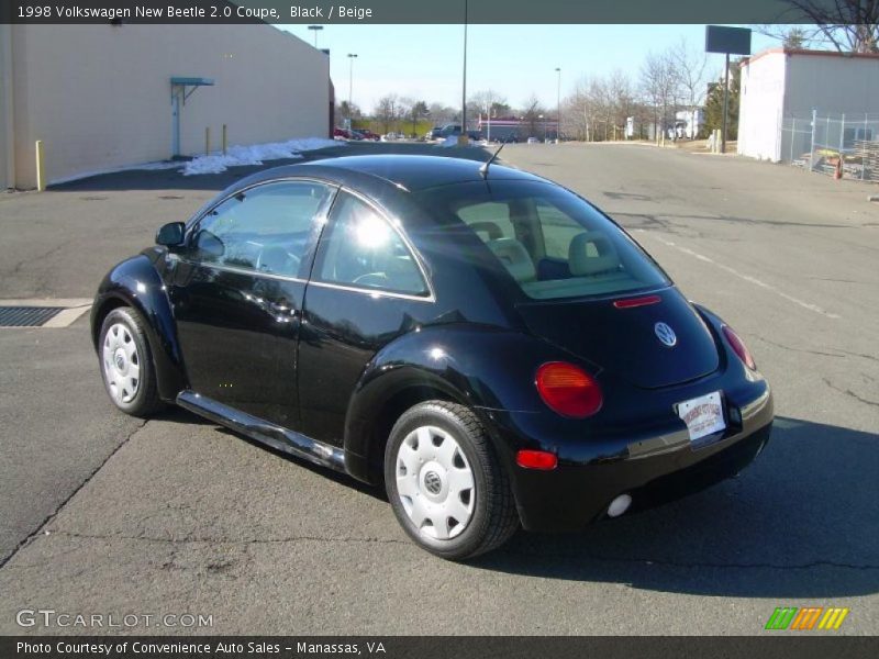Black / Beige 1998 Volkswagen New Beetle 2.0 Coupe