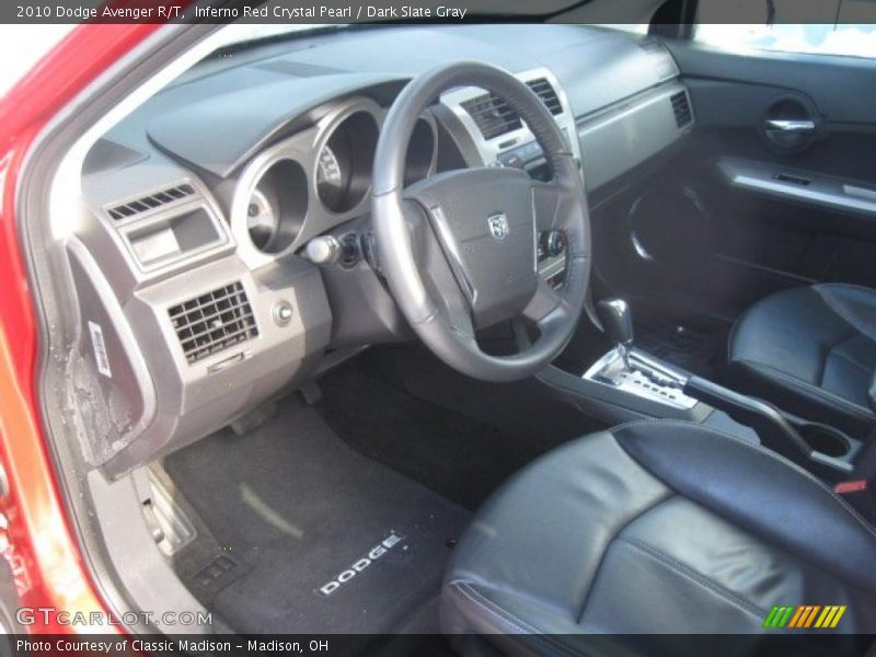 Inferno Red Crystal Pearl / Dark Slate Gray 2010 Dodge Avenger R/T