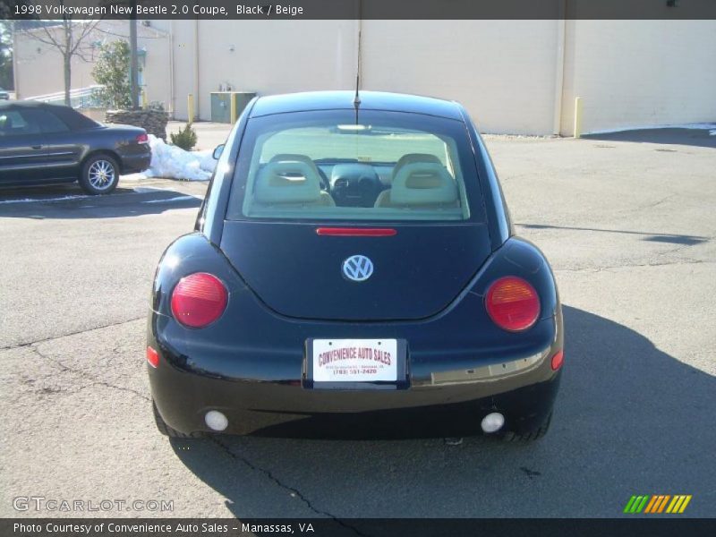 Black / Beige 1998 Volkswagen New Beetle 2.0 Coupe
