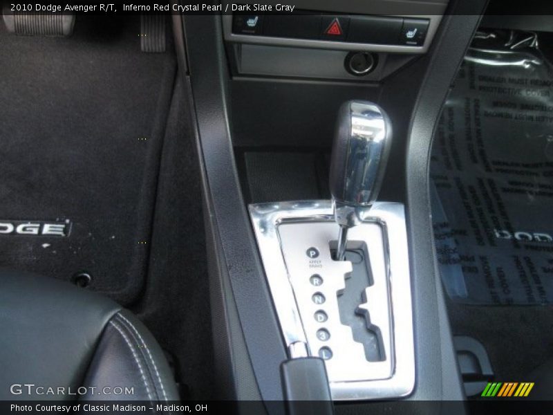 Inferno Red Crystal Pearl / Dark Slate Gray 2010 Dodge Avenger R/T