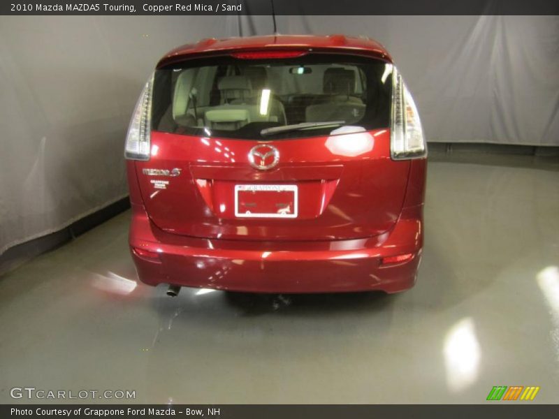Copper Red Mica / Sand 2010 Mazda MAZDA5 Touring