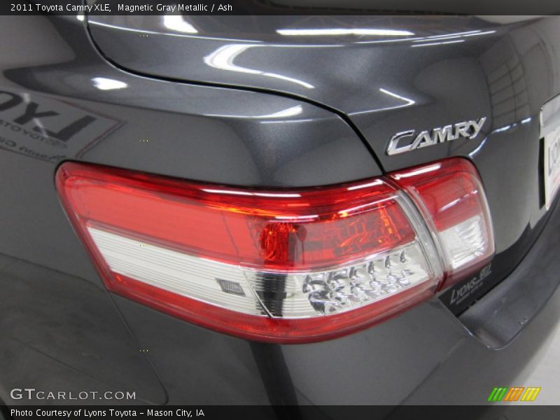 Magnetic Gray Metallic / Ash 2011 Toyota Camry XLE