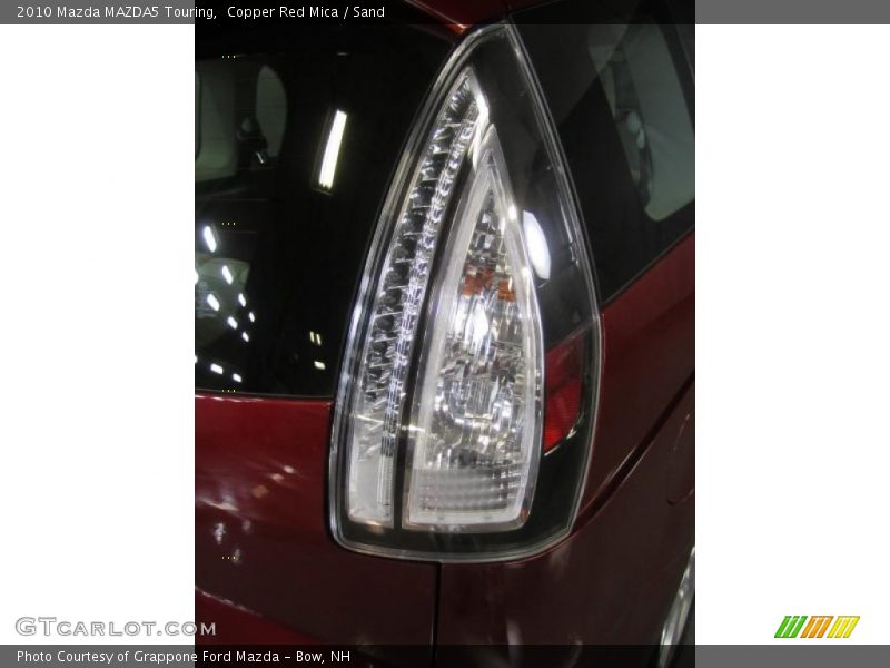 Copper Red Mica / Sand 2010 Mazda MAZDA5 Touring