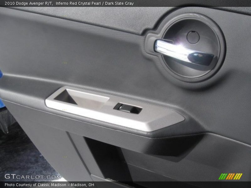 Inferno Red Crystal Pearl / Dark Slate Gray 2010 Dodge Avenger R/T