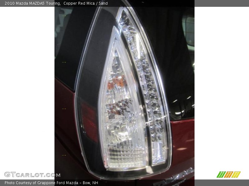Copper Red Mica / Sand 2010 Mazda MAZDA5 Touring