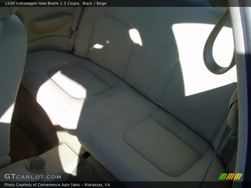 Black / Beige 1998 Volkswagen New Beetle 2.0 Coupe