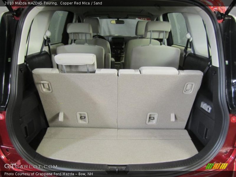 Copper Red Mica / Sand 2010 Mazda MAZDA5 Touring