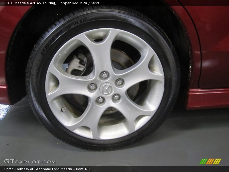 Copper Red Mica / Sand 2010 Mazda MAZDA5 Touring