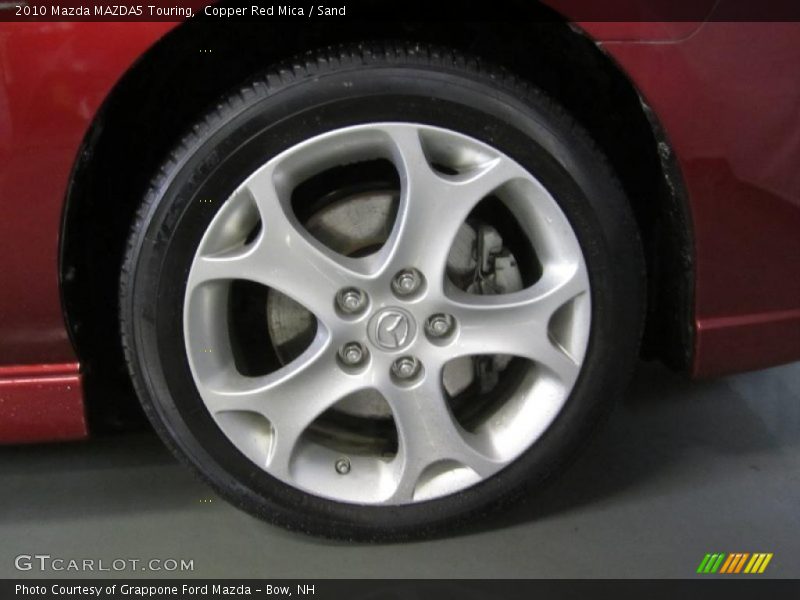 Copper Red Mica / Sand 2010 Mazda MAZDA5 Touring