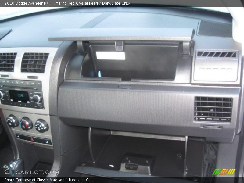 Inferno Red Crystal Pearl / Dark Slate Gray 2010 Dodge Avenger R/T