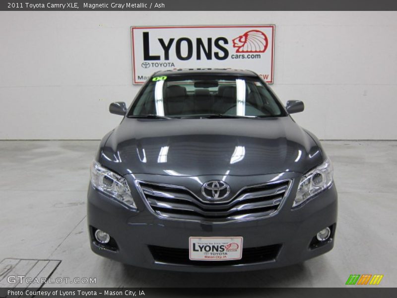 Magnetic Gray Metallic / Ash 2011 Toyota Camry XLE