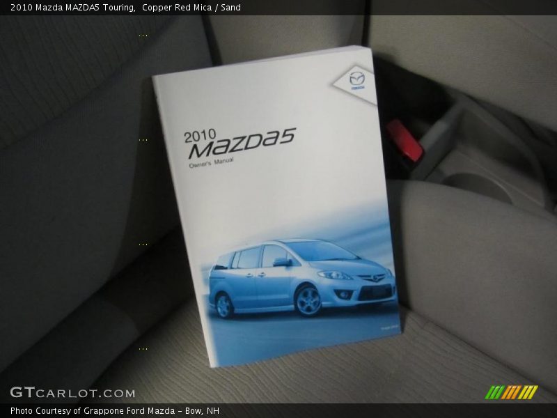 Copper Red Mica / Sand 2010 Mazda MAZDA5 Touring