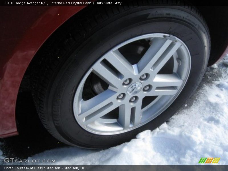 Inferno Red Crystal Pearl / Dark Slate Gray 2010 Dodge Avenger R/T