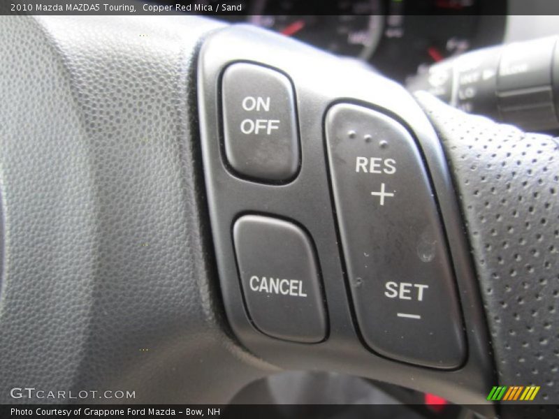 Copper Red Mica / Sand 2010 Mazda MAZDA5 Touring