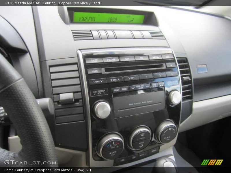 Copper Red Mica / Sand 2010 Mazda MAZDA5 Touring