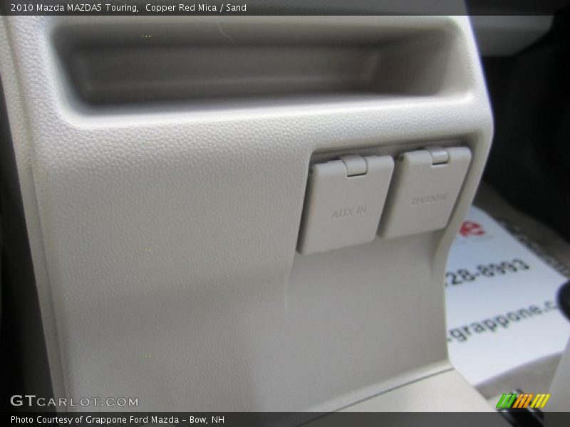 Copper Red Mica / Sand 2010 Mazda MAZDA5 Touring