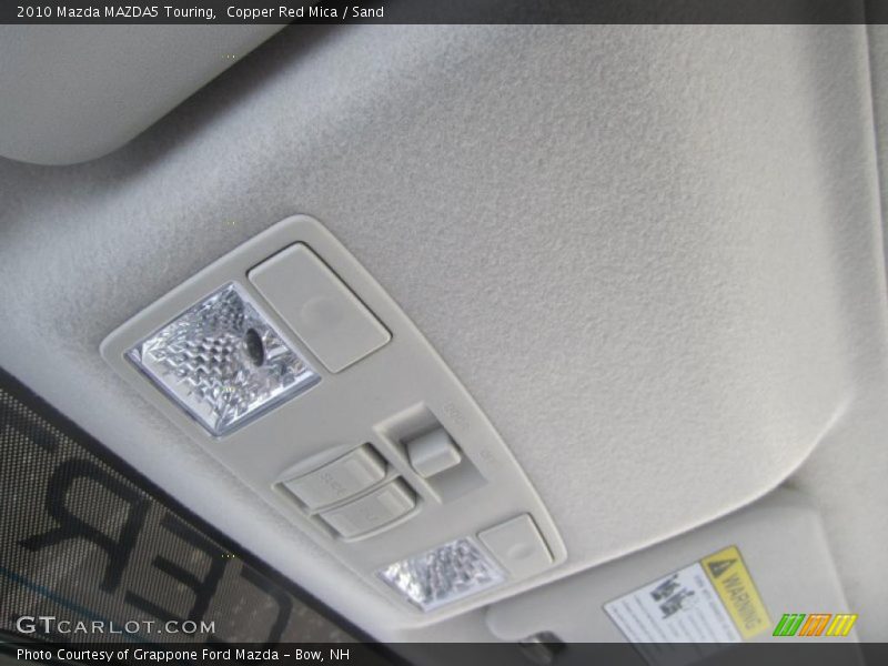 Copper Red Mica / Sand 2010 Mazda MAZDA5 Touring