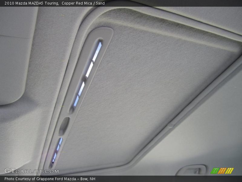 Copper Red Mica / Sand 2010 Mazda MAZDA5 Touring