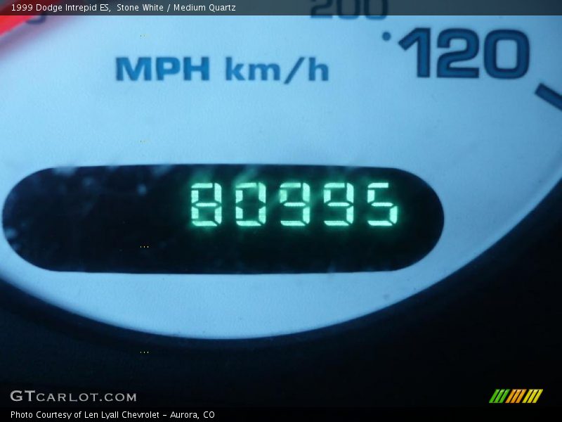 Stone White / Medium Quartz 1999 Dodge Intrepid ES