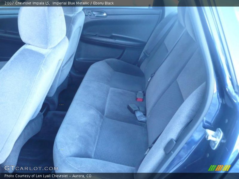 Imperial Blue Metallic / Ebony Black 2007 Chevrolet Impala LS