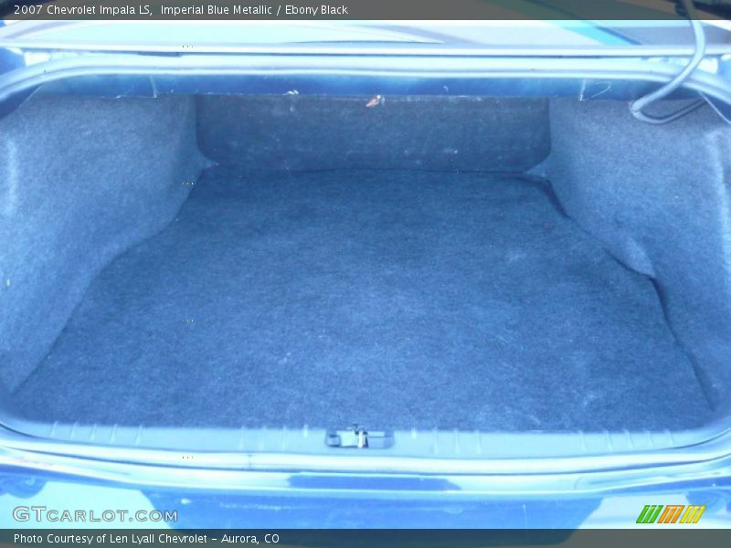 Imperial Blue Metallic / Ebony Black 2007 Chevrolet Impala LS