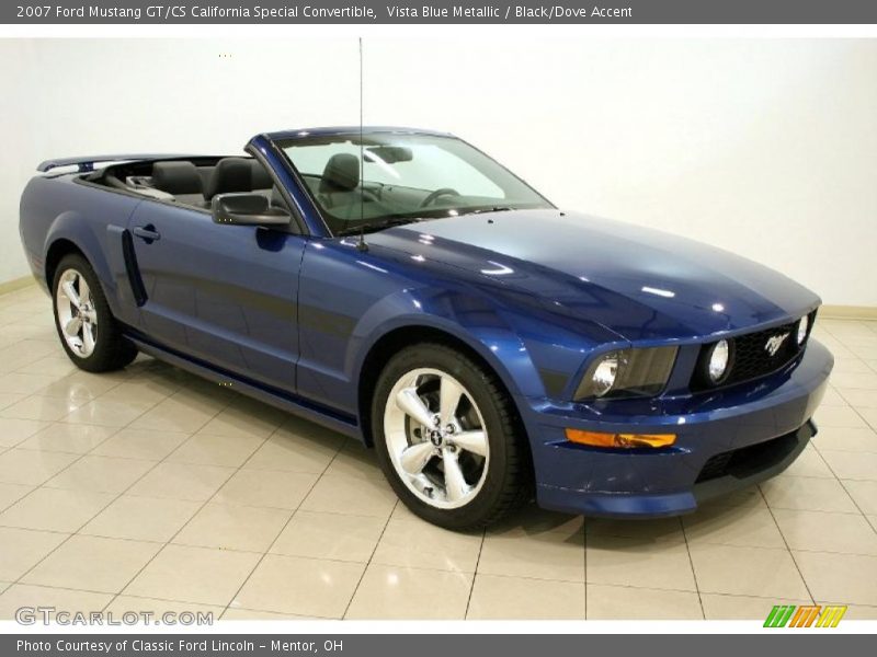 Front 3/4 View of 2007 Mustang GT/CS California Special Convertible