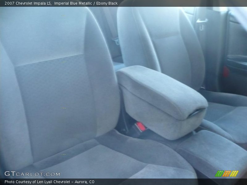 Imperial Blue Metallic / Ebony Black 2007 Chevrolet Impala LS
