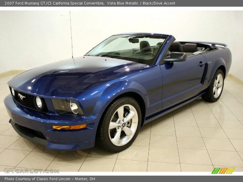  2007 Mustang GT/CS California Special Convertible Vista Blue Metallic