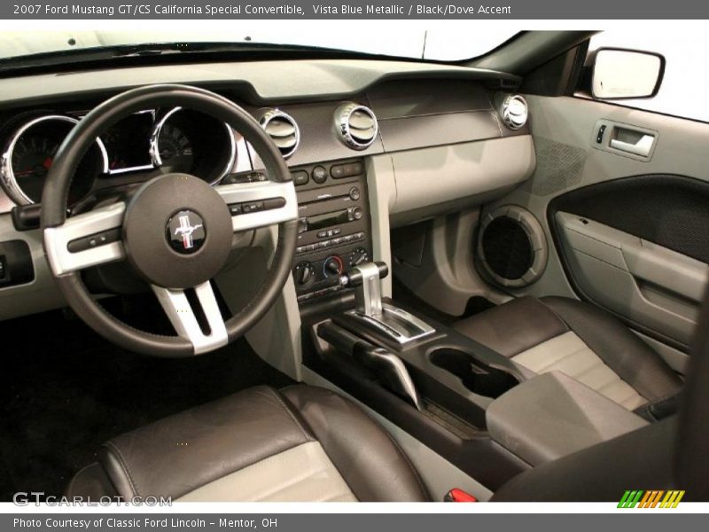  2007 Mustang GT/CS California Special Convertible Black/Dove Accent Interior