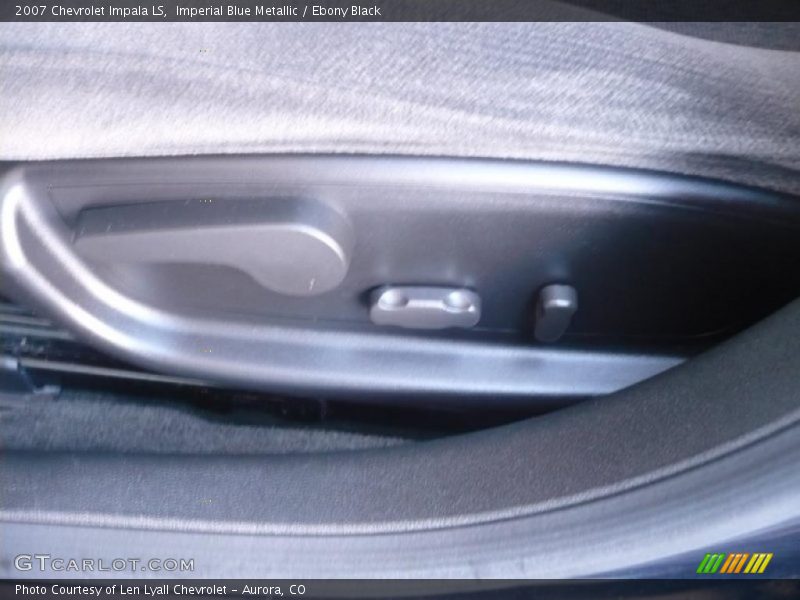 Imperial Blue Metallic / Ebony Black 2007 Chevrolet Impala LS