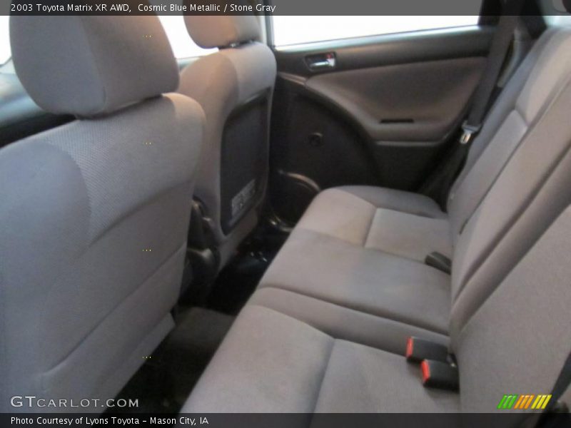 Cosmic Blue Metallic / Stone Gray 2003 Toyota Matrix XR AWD