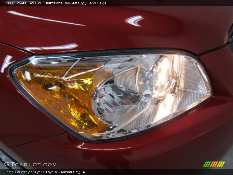 Barcelona Red Metallic / Sand Beige 2011 Toyota RAV4 V6