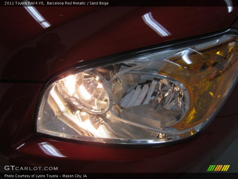 Barcelona Red Metallic / Sand Beige 2011 Toyota RAV4 V6