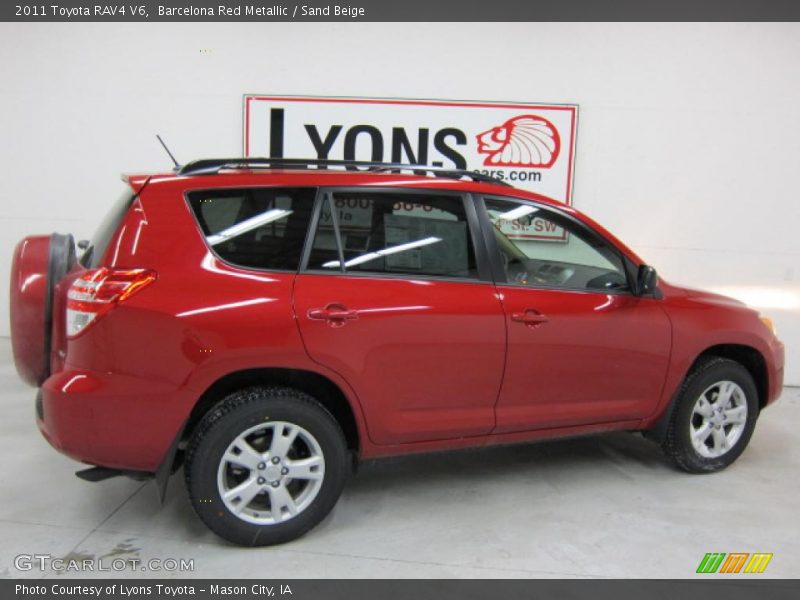 Barcelona Red Metallic / Sand Beige 2011 Toyota RAV4 V6