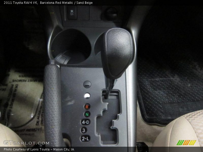  2011 RAV4 V6 5 Speed ECT-i Automatic Shifter
