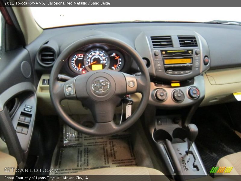  2011 RAV4 V6 Sand Beige Interior