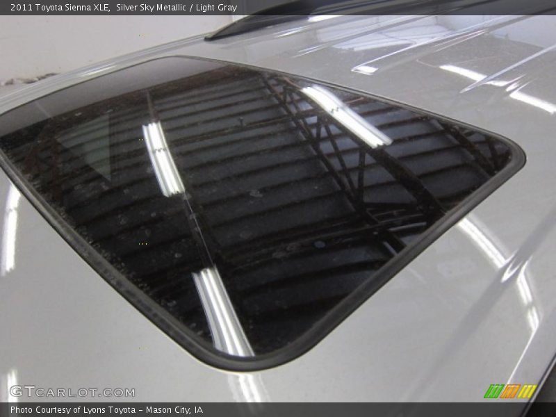 Silver Sky Metallic / Light Gray 2011 Toyota Sienna XLE
